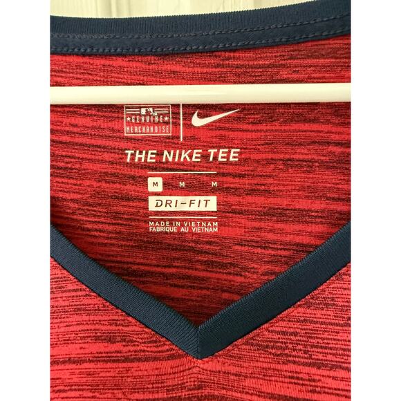 Nike MLB Authentic Washington Nationals Dri-Fit Short Sleeve Shirt Women's M - Picture 2 of 9